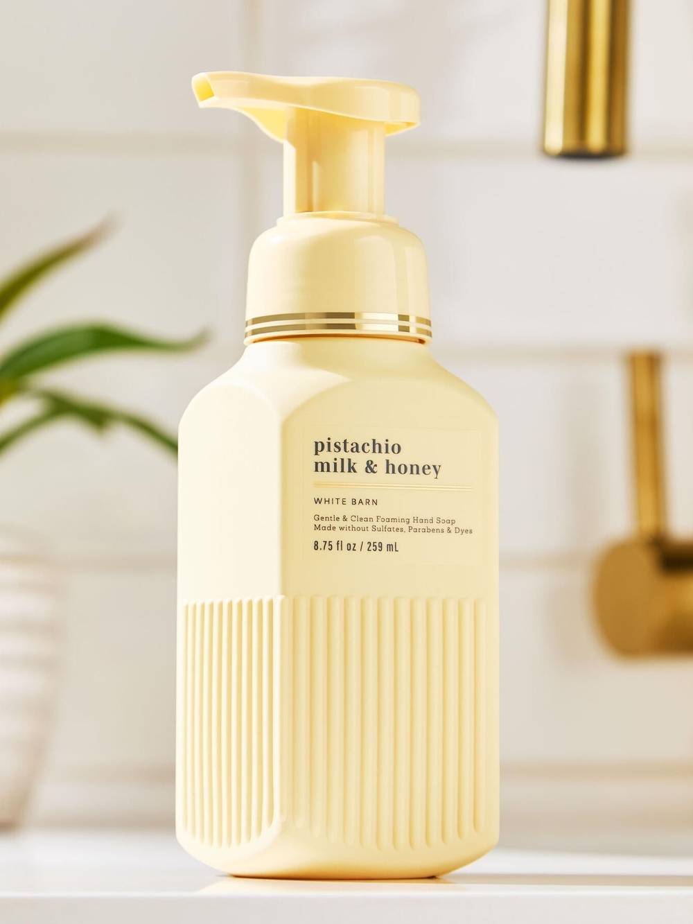 White Barn Pistachio Milk & Honey Foaming Hand Soap